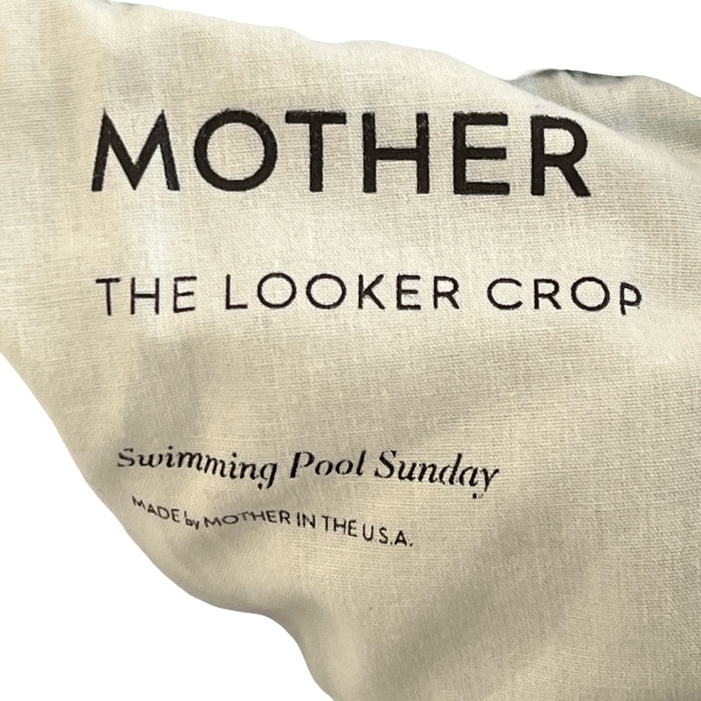 Mother Jeans the Looker Crop Swimming Pool Sunday Casual Stretch Womens Size 25 - Picture 4 of 10